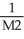 The M2 money supply is represented by A) M2 = × MB. B) M2 = × C) MB = × M2. D) MB = ×