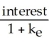 In the one-period valuation model with no dividend payments the current price of the stock is given by ________. A) P₀ =   B) P₀ =   +   C) P₀ =   × 100 D) P₀ =   × 365