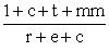 The M2 money supply is represented by A) M2 =   × MB. B) M2 =   ×  . C) MB =   × M2. D) MB =   ×  .