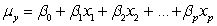 Which of the following statements about the statistical model for multiple linear regression,   ,i = 1,2,…,n,is/are FALSE? A) The deviations   are independent. B) The mean response is a linear function of the explanatory variables   . C) The parameters of the model are   ,p,and <font face=symbol></font>. D) The deviations   are Normally distributed with a mean of 0 and a standard deviation of <font face=symbol></font>. E) The deviations   are a simple random sample from the N(0,<font face=symbol></font>) distribution.