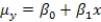 The statistical model for simple linear regression is written as   ,where   represents the mean of a Normally distributed response variable and x represents the explanatory variable.The parameters   and   are estimated,giving the linear regression model defined by   ,with standard deviation <font face= symbol ></font> = 5. What is the slope of the regression line? A) 10 B) 70 C) 80 D) 60