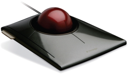   -The accompanying figure shows a ____. A) document holder B) trackball C) keyboard drawer D) mouse stand