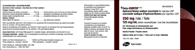 Use the label to obtain the necessary information.Round answers to the nearest tenth;separate answers with a comma followed by a space. Order: Hydrocortisone sodium succinate 400 mg IV q8h Available:   After reconstitution,the dosage strength is ______ mg per mL and you will administer _______ mL.