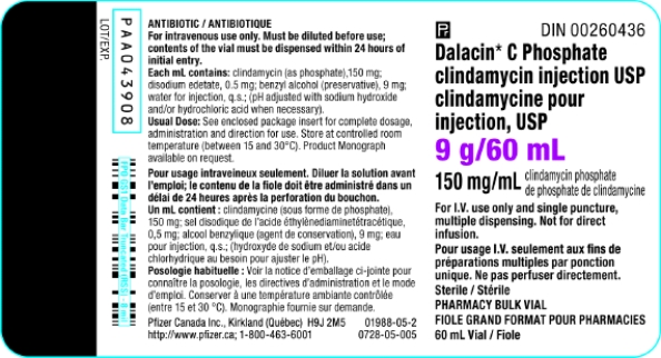Use the label to obtain the necessary information.Separate answers with a comma followed by a space. Order: Clindamycin phosphate 1.5 g IV q12h Available:   After reconstitution,the dosage strength is ________ mg per mL and you will administer _______ mL.