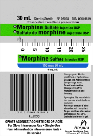 Calculate the dosage. Order: Morphine 60 mg IV q4h Available:   Administer ________________ mL