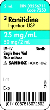 Calculate the dosage.Round to the nearest tenth. Order: Ranitidine 35 mg IM daily Available:   Administer _____________ mL