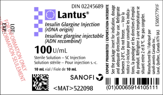 Calculate the dosage.Round answers to the nearest hundredth. Order: Insulin glargine 125 units daily Available:   Administer __________ mL