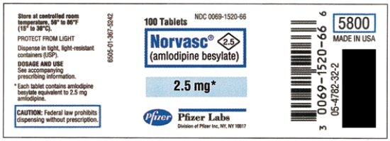 Order: Norvasc 5 mg p.o.daily Available:   Dosage: _____<div style=padding-top: 35px> 