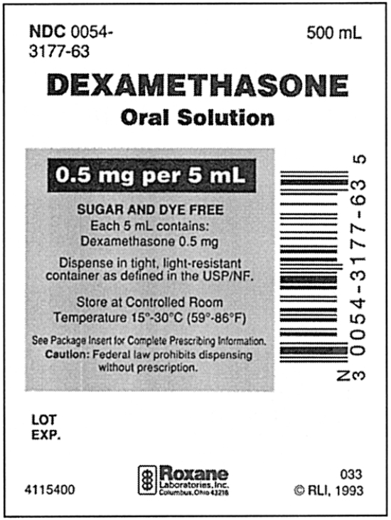 Order: Dexamethasone 0.75 mg p.o.daily Available:   Dosage: _____<div style=padding-top: 35px> 