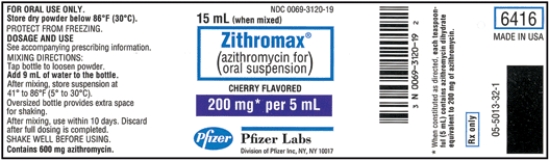 Order: Zithromax 160 mg p.o.daily Available:   Dosage: _____<div style=padding-top: 35px> 
