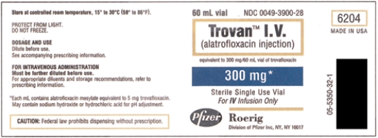   How many milligrams of Trovan are contained in 25 mL? _____ mg