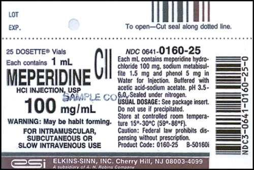 Order: Meperidine (Demerol)65 mg and promethazine 25 mg IM q4h p.r.n.for pain Available:      a.How many milliliters of meperidine will you administer? _____ mL b.How many milliliters of promethazine will you administer? _____ mL c.What is the total number of milliliters you will draw up in the syringe? _____ mL d.Shade in the dosage on the syringe.   