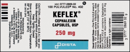 Ordered: Keflex 0.5 g PO stat.    A)What is the generic name of this medication? B)What is the concentration of this medication? C)Write the appropriate conversion formula: How many capsules will you give? D)Estimated dose: (Move the decimal point to estimate.) E)Verify with a DA-style equation:  F)Evaluation 