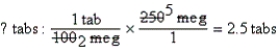 a.Estimate: more; 2.5 tab (1000 mcg = 1 mg) b.DA verification:    c.Evaluation: Equation is balanced.Estimate supports answer,levothroid tablets are scored and can be cut.