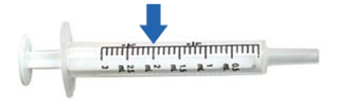 a.Twice as much as drug concentration: 2 mL b.How many mL will the nurse prepare  2 mL (0.08 mg = 80 mcg) DA equation:    c.Estimate supports answer.Equation is balanced.  