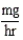 a.10,800 mcg per hr (3 <font face=symbol></font> 60 <font face=symbol></font> 60) b.10.800 mg per hr (10.800)(10.800 <font face=symbol></font> 1000) c.    d.Equation is balanced.Only mL per hour remain.A shortcut can be used by entering the   data in the equation as follows:  