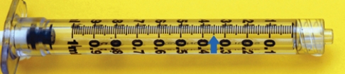 a.Estimate: 0.35 mL (less than 0.4 mL) b.    c.Equation is balanced.Estimate supports answer.  