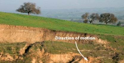 The figure below illustrates a good example of a debris flow.