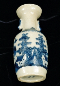 The figure below is an example of the use of _______,which is composed of fine-grained hydrous alumino-silicate minerals.   