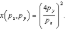 Suppose the demand function for a consumer is given by    a.What is the own-price elasticity of demand for x? b What is the cross-price elasticity of demand for x? c.What happens to spending on x as the price of x increases? d.What is the income elasticity of demand for x? What does this tell you about what kind of good x must be?