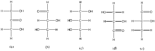 Categorize each of the following as an aldose, a ketose, or neither.  