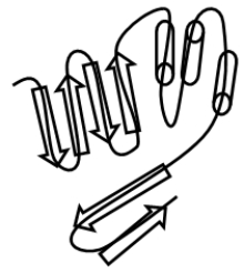  What is the CORRECT way to classify the protein below according to its secondary-structure elements?   A)  all  \beta  B)   \alpha  +  \beta  C)   \alpha / \beta 0 D)  \beta / \alpha / \beta  E)   \alpha / \beta / \alpha