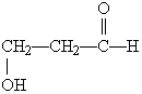 What functional groups are present on this molecule?   A)  ether and aldehyde B)  hydroxyl and aldehyde C)  hydroxyl and carboxylic acid D)  hydroxyl and ester E)  hydroxyl and ketone