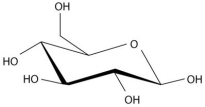 Which of these molecules would be soluble in water? A)    B)    C)    D)    E)   