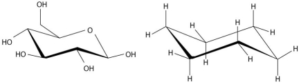 Which of these molecules would be soluble in water? A)    B)    C)    D)    E)   