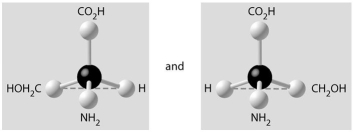 Which pair of molecules shown below are not enantiomers of a single molecule? A)    B)    C)    D)    E)   