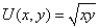 Which of these utility functions represent the same preferences as      ? A)     B)    C)    D) All of the above represent the same preferences.