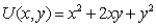 If utility is given by   ,this person's indifference curves are: A) parabolas. B) hyperbolas. C) concentric circles. D) straight lines.