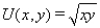 With the Cobb-Douglas utility function   ,x and y are: A) net and gross substitutes. B) net substitutes and gross complements. C) net substitutes and neither gross substitutes or complements. D) net and gross complements.