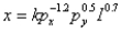 Use the following definitions for an individual who consumes only two goods,x and y: s<sub>x</sub> = share of income spent on x. s<sub>y</sub> = 1-s<sub>x</sub>.​   = price elasticity of demand for x.​   = price elasticity of demand for y. ​e<sub>x,I</sub> = income elasticity of demand for x. ​ e<sub>y,I</sub> = income elasticity of demand for y.​   = cross price elasticity of demand for x.​   = cross price elasticity of demand for y. -If the demand for x is given by   ,which of parameter values hold? A)    B)    C)    D) None of these relations hold since the demand function is not homogeneous of degree zero in  
