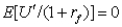 <strong>The condition for optimal portfolio choice can be represented by:</strong> A) B) C) D)
