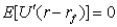 <strong>The condition for optimal portfolio choice can be represented by:</strong> A) B) C) D)