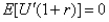 <strong>The condition for optimal portfolio choice can be represented by:</strong> A) B) C) D)