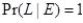<strong>In the separating equilibrium of the Spence education signaling game in which the high type gets an education,which is a true statement about the firm's posterior belief that the worker who shows up with no education is the low type?</strong> A) B) C) D)
