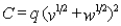 The cost function   Arises from: A) a Cobb-Douglas production function. B) a CES production function. C) a fixed proportions production function. D) a translog production function.