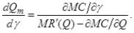 <strong>A monopolist has marginal revenue And marginal cost ,where Is some factor shifting marginal costs up.Applying comparative-static analysis to the profit-maximization condition What can be learned about the effect of On monopoly output,or in mathematical terms,what can be learned about the derivative ? I. II. III. ,if the monopolist's profit function is concave. IV. ,if the monopolist's profit function is concave.</strong> A)I and III B)II and III C)I and IV D)II and IV