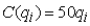 <strong>The Nash equilibrium of the Cournot game in which two identical firms face market demand And have costs is given by :</strong> A)50.0. B)41.7. C)31.5. D)27.8.