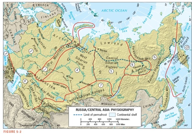 According to Figure 5-2,the city of Novosibirsk lies in the permafrost zone.