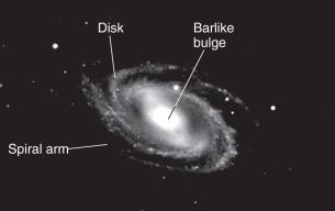 Approximately __________ of spiral galaxies are barred.   A)  10 percent B)  25 percent C)  50 percent D)  75 percent