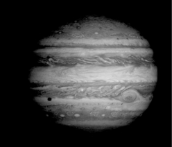 If you monitor Jupiter's atmosphere and you see a storm move from a longitude of 60° west to a longitude of 80° west over 6 days,what is the wind speed at this storm's latitude on Jupiter? Note that these positions are measured on a coordinate system that rotates with the planet's interior.(The radius of Jupiter is 7.2 × 10⁴ km.)    A)  700 m/s B)  300 m/s C)  100 m/s D)  50 m/s