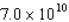 The bulk modulus of aluminum is   Pa and that of copper is   Pa.When identical size cubes of aluminum and copper are subjected to high pressure,what is the ratio of the change in volume of the aluminum cube to that of the copper cube? A) 0.50 B) 2.0 C)    D)   