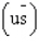 The following reaction can occur by the strong interaction: p<sup>0</sup> + n ® K<sup>+</sup> + S<sup>-</sup>.If the quark composition of the n is (udd) ,the p<sup>0</sup> is   and the composition of the K<sup>+</sup> is   ,what is the quark composition of the S<sup>-</sup>? A) dds B) uds C) sss D)   