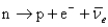 What following quantity is conserved in the following reaction:   ? A)  charge B)  lepton number C)  baryon number D)  All of the above. 
