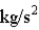 What are the base SI units for the torsion constant   ? A)    B)    C)    D)    