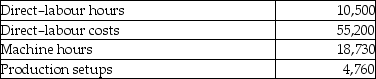 <strong>Harnack Company had the following information: Budgeted cost driver activity levels: Actual cost driver activity levels: The budgeted factory-overhead rate using direct-labour costs as the cost driver is</strong> A) 272 percent. B) 300 percent. C) 320 percent. D) 290 percent.