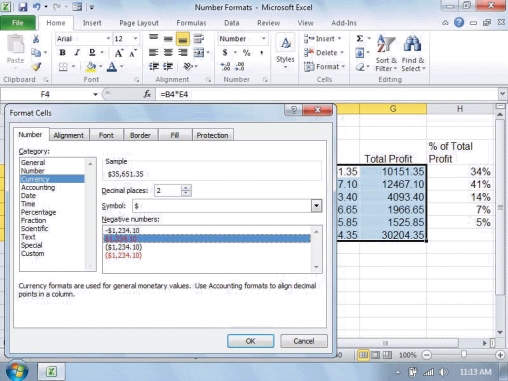   -In order to display the Format Cells dialog box shown in the figure above, you would click the Format Cells Dialog Box Launcher in the ____ group. A) Styles B) Font C) Alignment D) Number